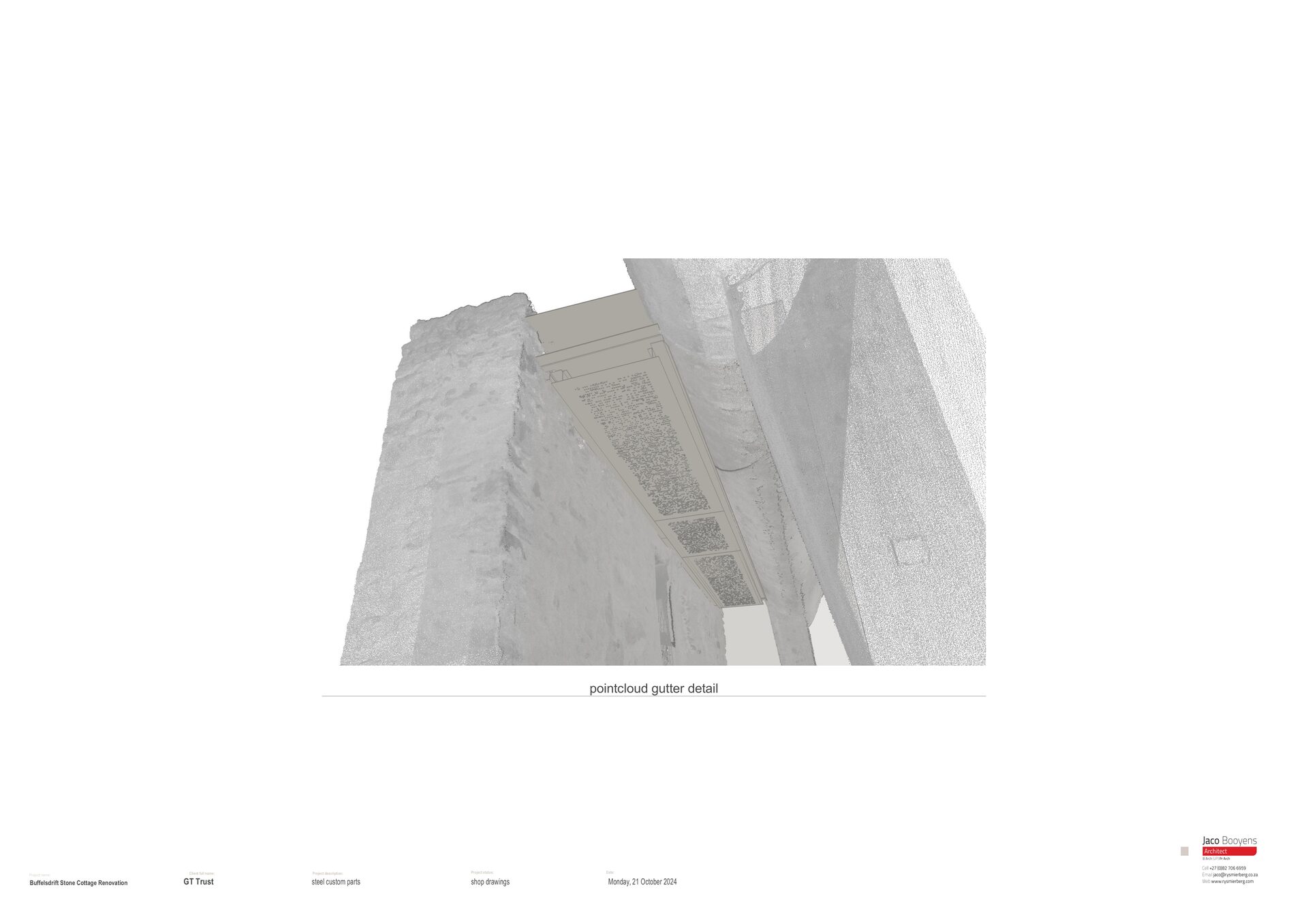 Point cloud — section central door